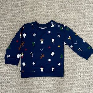 NWOT 2T Hanna Andersson Christmas Sweatshirt